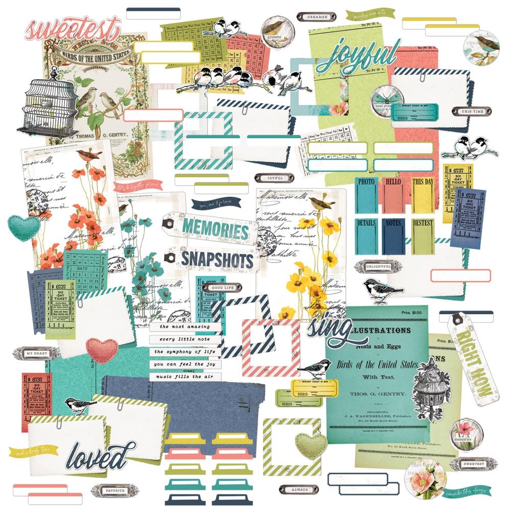 49 und Market Birdsong Ephemera Bits