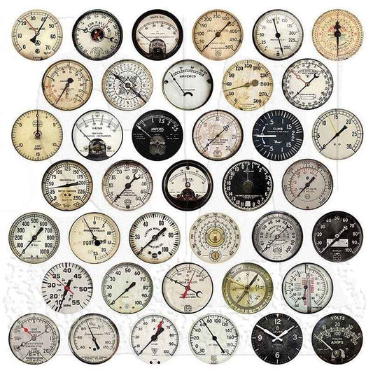 Tim Holtz - Idea-ology - Messuhren - Uhren