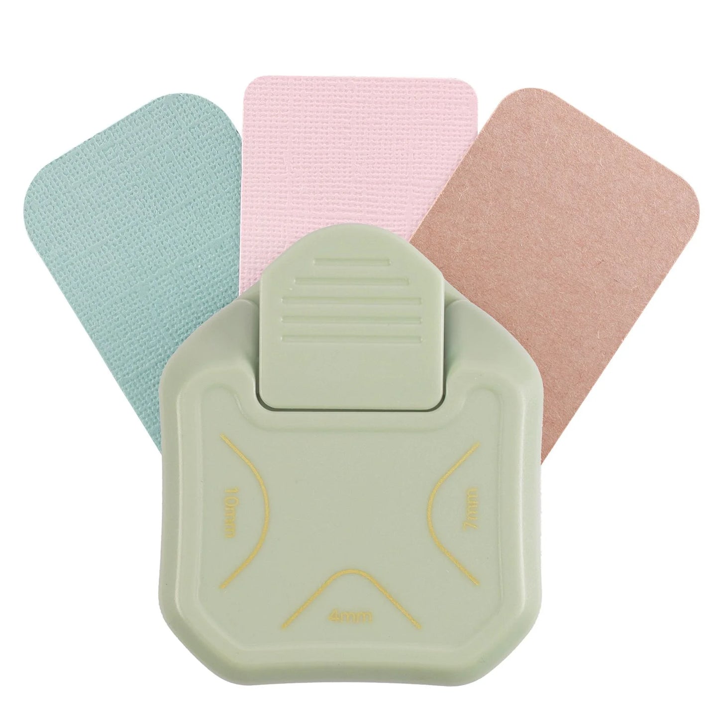 Eckenstanzer 4-7-10 mm - mint