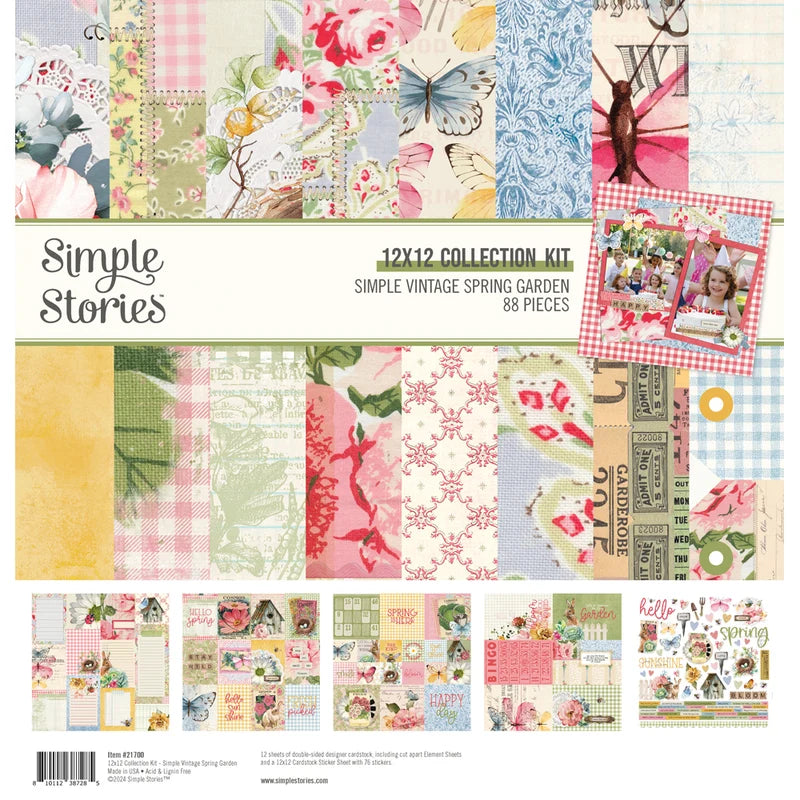Simple Stories - Simple Vintage Spring Garden collection kit