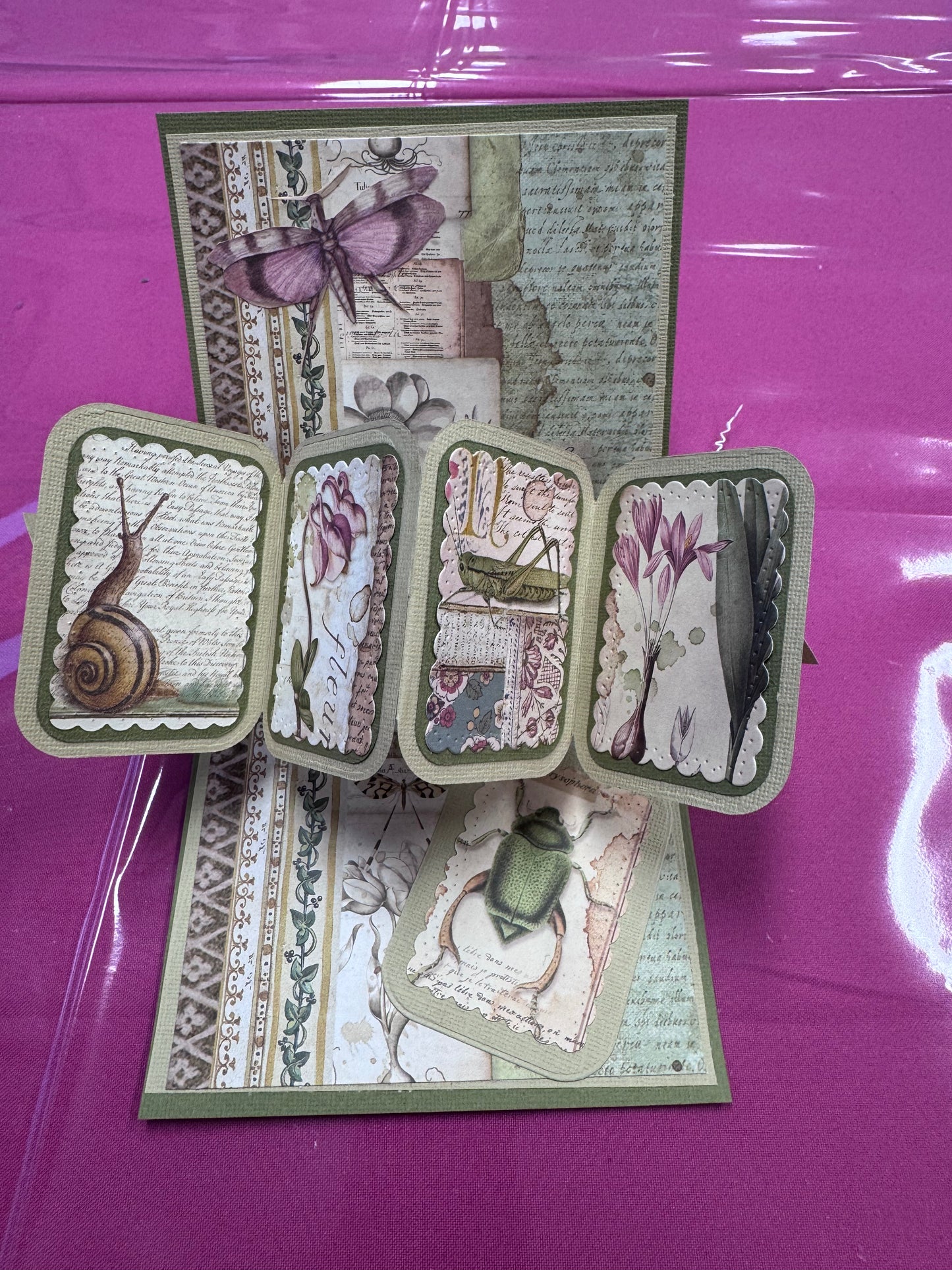 Workshop pop-up card making