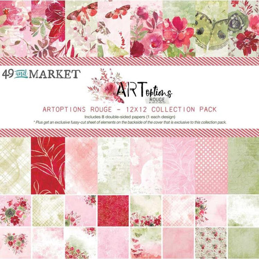 49 und Market – Artoptions Rouge – Papiersets