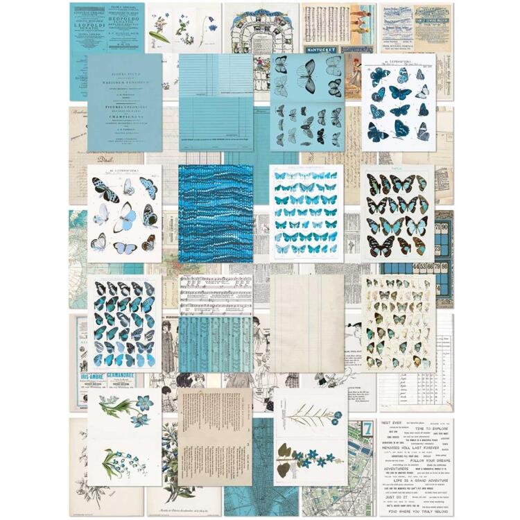 49 and Market - Ocean Collage Sheets