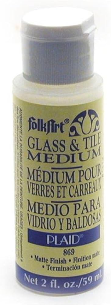 Folkart - Glass & Tile Medium - 869 Matte Finish