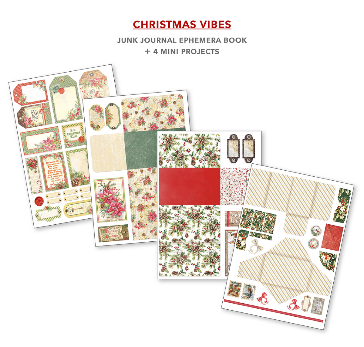 Ciao Bella Junk Journal Christmas Vibes