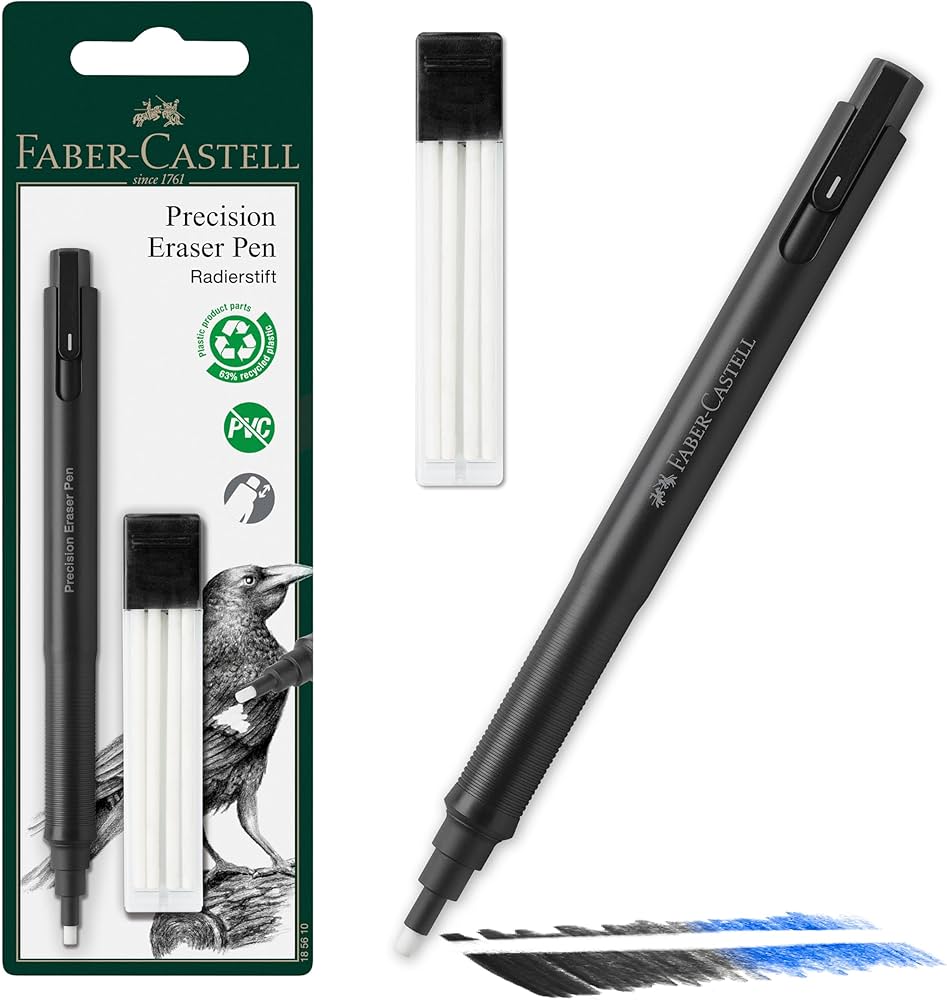 Faber-Castell - Precision Eraser Pen (incl. refill)