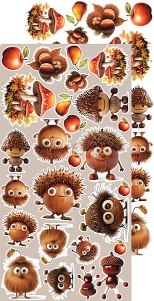 Craft o' Clock Autumnaria Extra-Set MIX