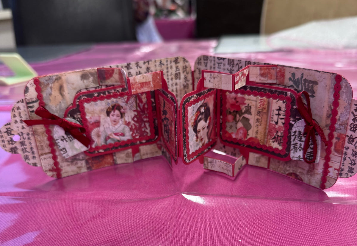 Workshop pop-up card making