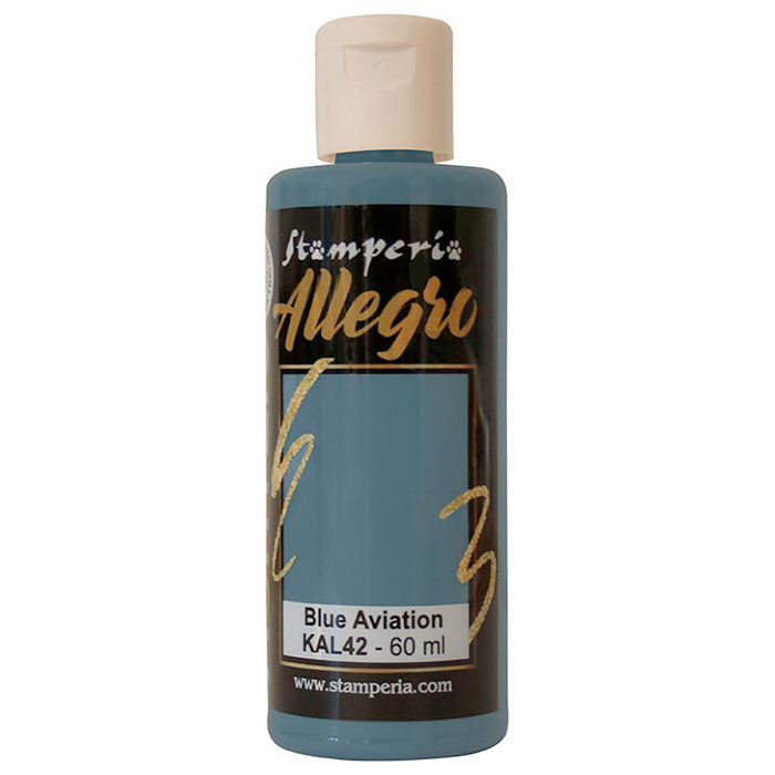 Stamperia Allegro Acrylverf Blue Aviation 60 ml