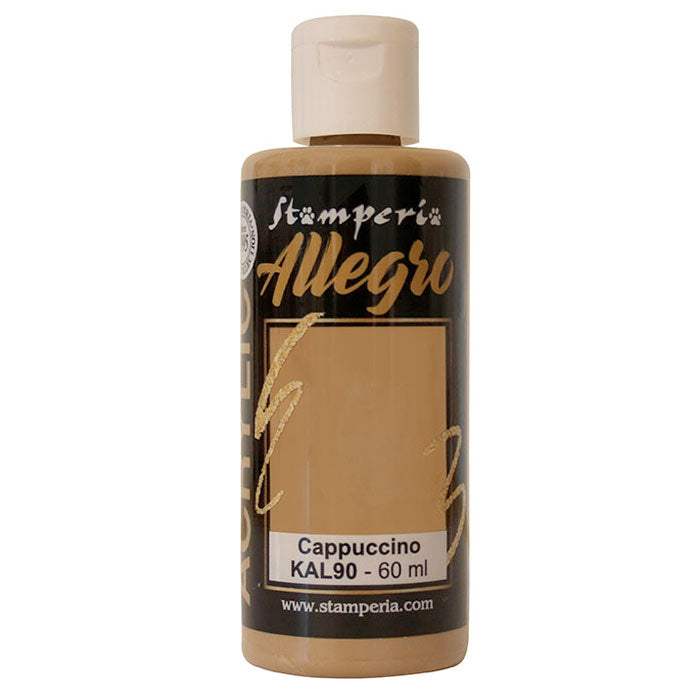 Stamperia Allegro Acrylfarbe Cappuccino 60 ml