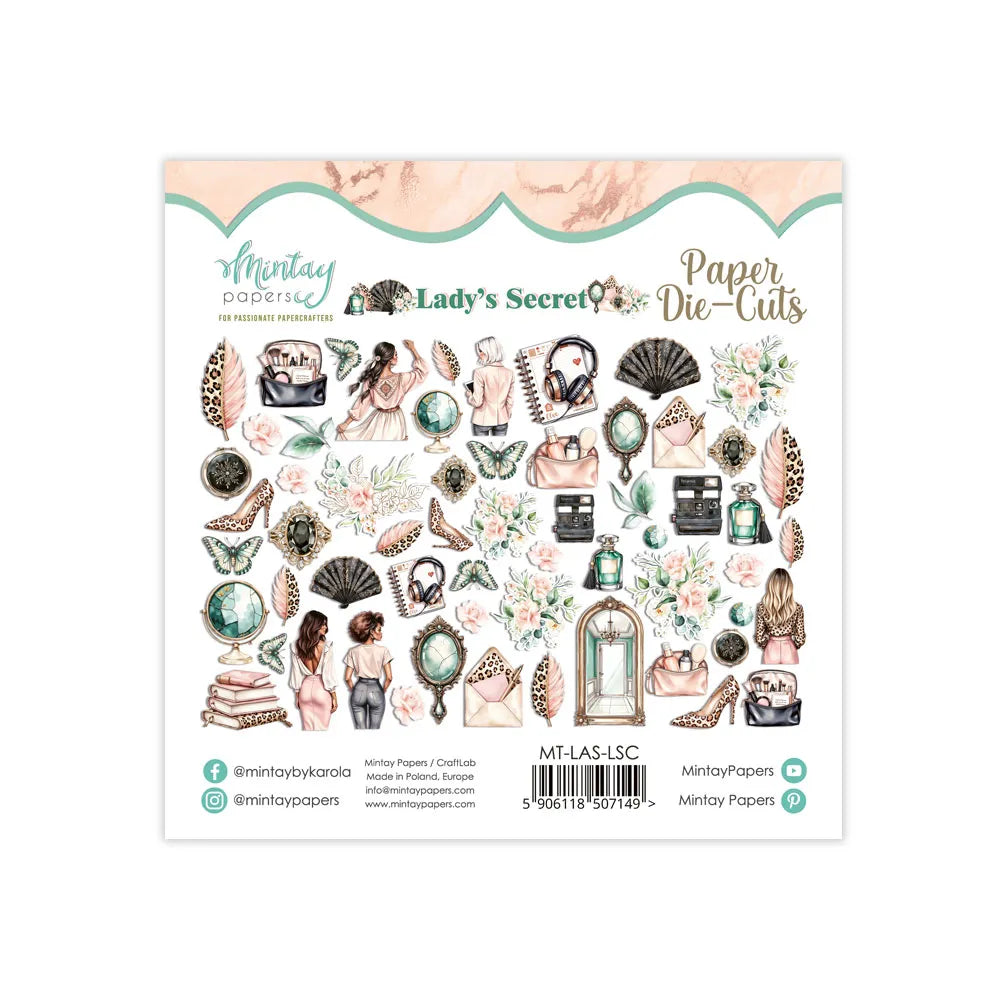 Mintay Papers - Lady's Secret - Paper Die-Cuts