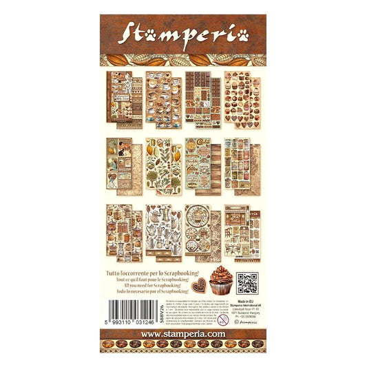 Stamperia - Sammlerstücke Kaffee und Schokolade
