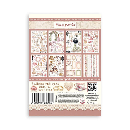 Stamperia – Romance Forever – Washi-Pad
