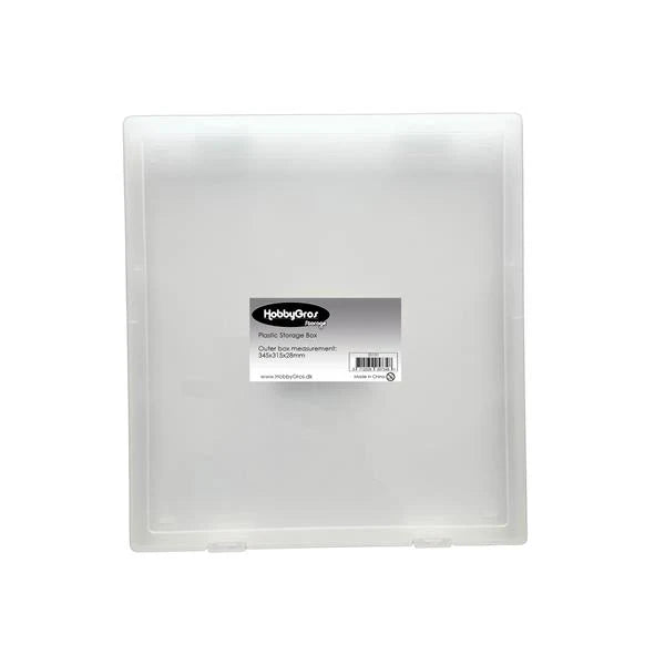 HobbyGros - Plastic Storage Box 343x315x28 mm