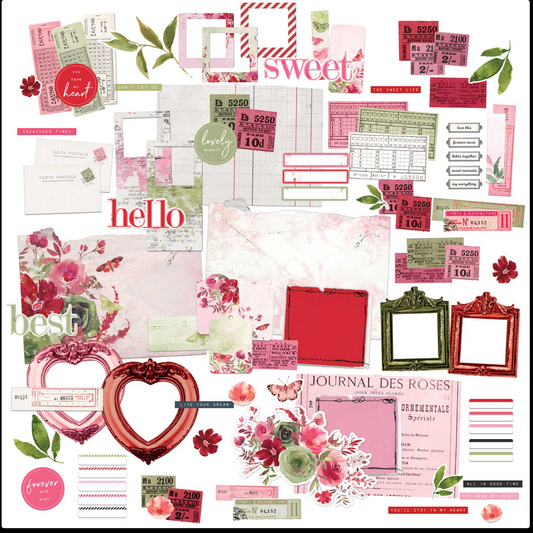 49 und Märkte – Artoptions Rouge Ephemera Bits