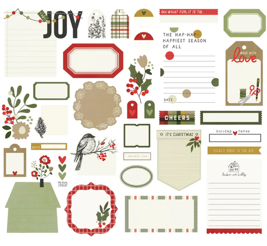 Simple Stories - Journal Bits - The Holiday Life