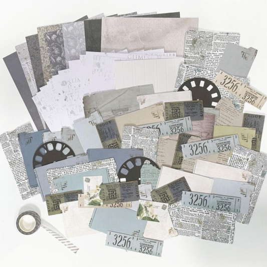 49 und Market Vintage Artistry Moonlit Garden Big Picture Album Kit