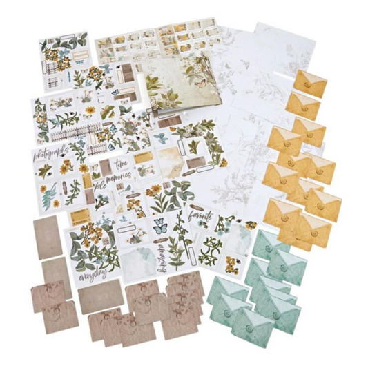 49 und Market Krafty Garden Big Picture Album-Kit