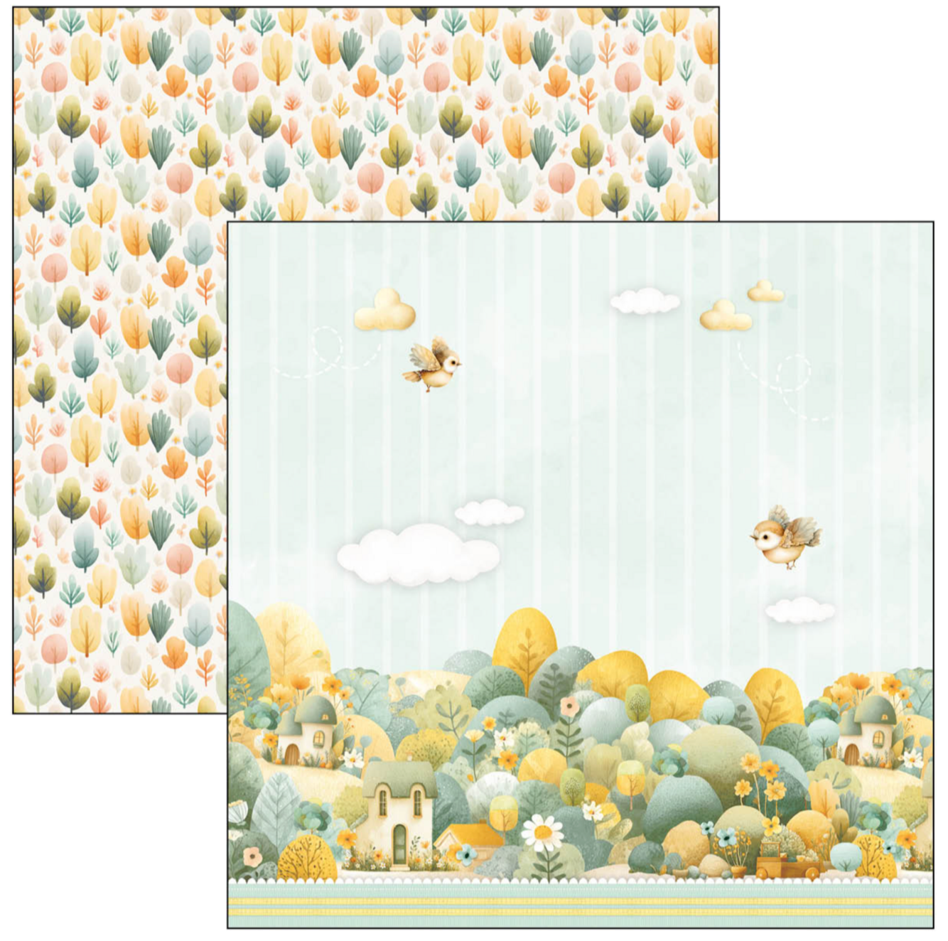 Ciao Bella - Lunibloom - Patterns Pad 12x12