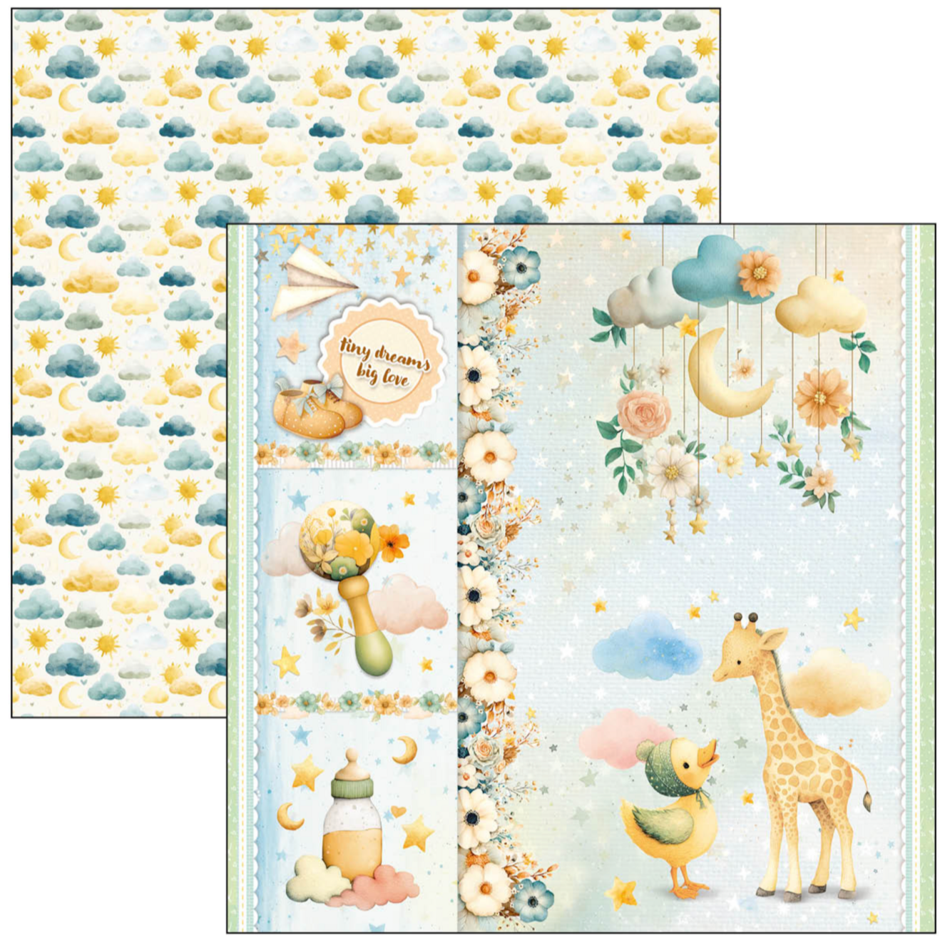 Ciao Bella - Lunibloom - Paper Pad 12x12