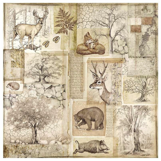 Stamperia - Forest - Fabric