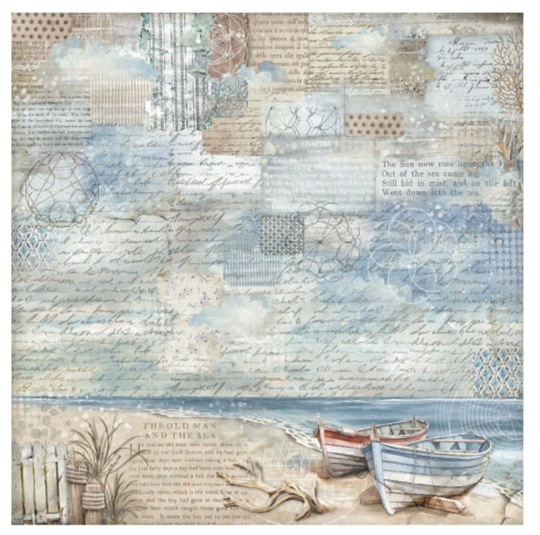 Stamperia - Slient Sea - Fabric