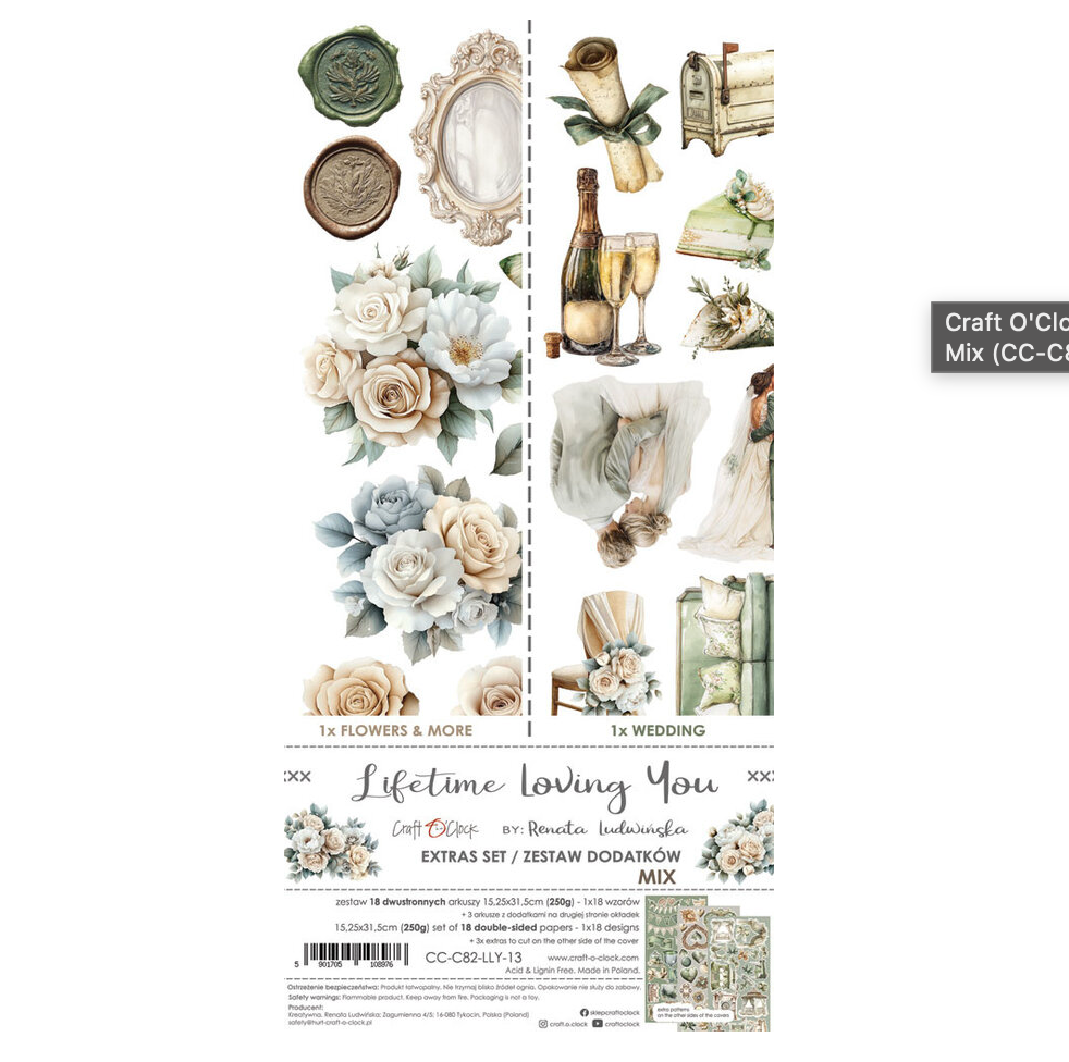 Craft o' clock - Lifetime Loving You - Extras Set