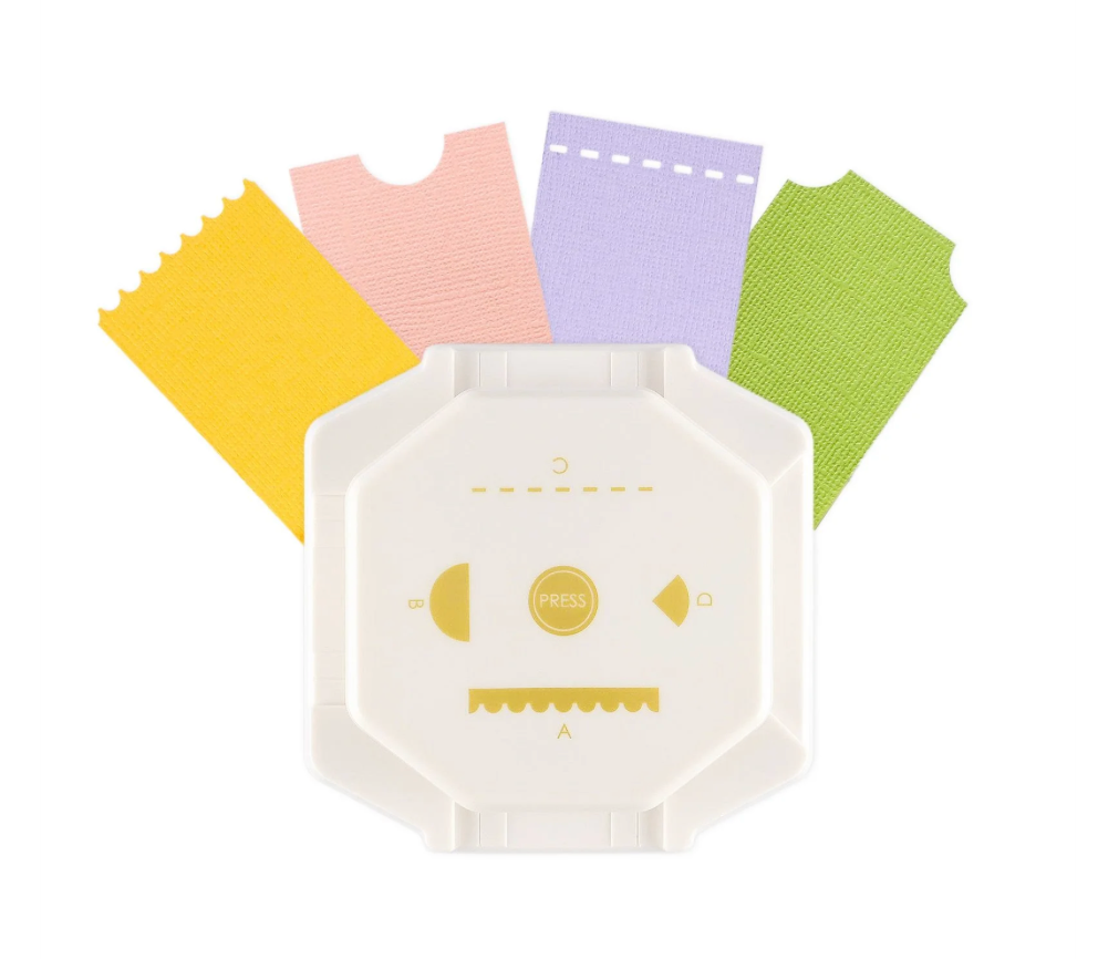 Vaessen Creative - 4-in-1 Hoekpons Tickets