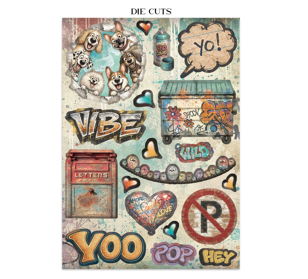 Stamperia - Furry Friends 2 - Junk Journal