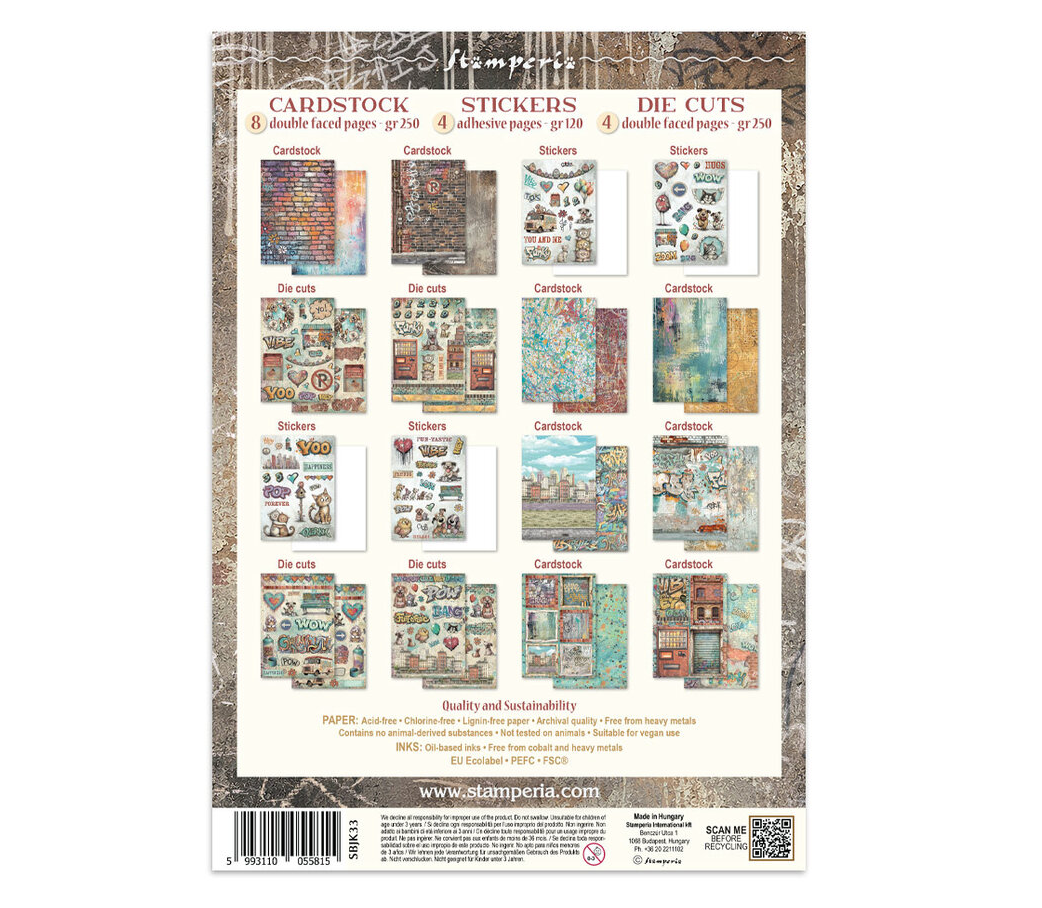 Stamperia - Furry Friends 2 - Junk Journal