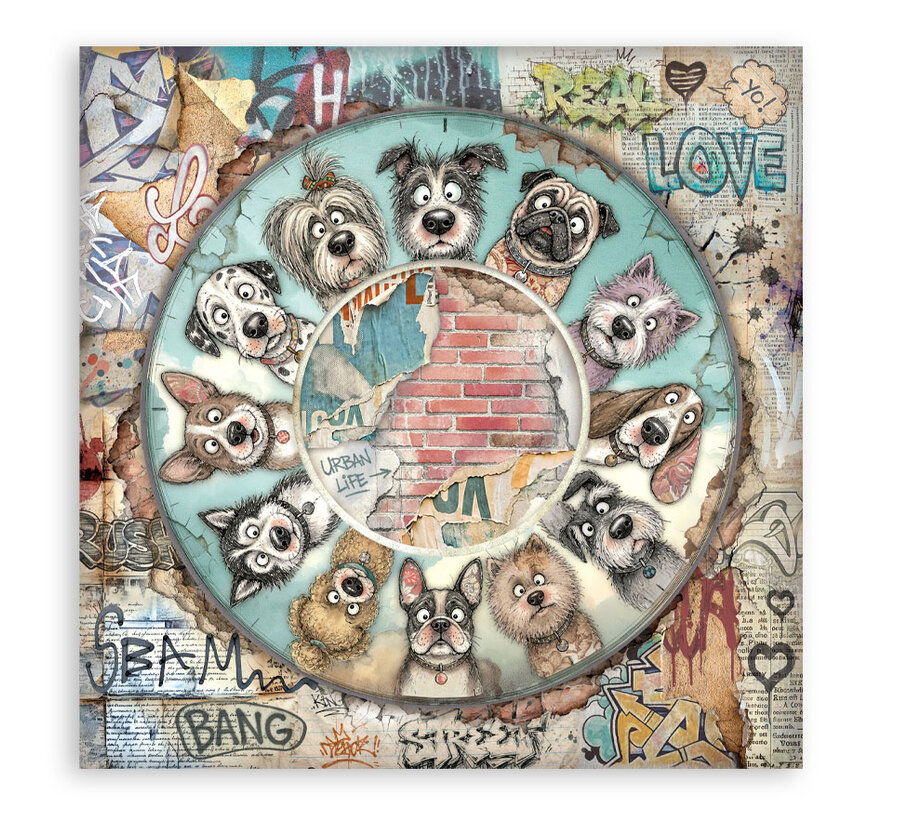 Stamperia - Furry Friends 2 12x12 Inch Paper Pack (Single Face)
