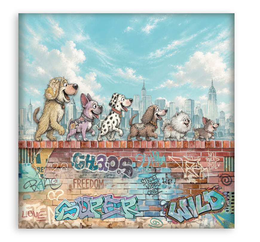Stamperia - Furry Friends 2 12x12 Inch Paper Pack (Single Face)