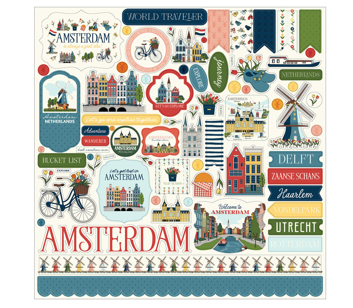 Carta Bella - Amsterdam 12x12 Inch Collection Kit