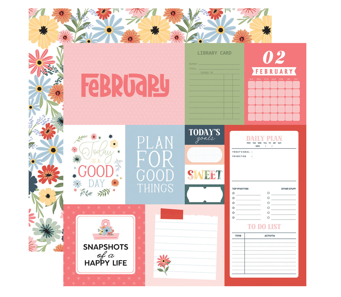 Echo Park - One Day At A Time 12x12 Inch Collection Kit