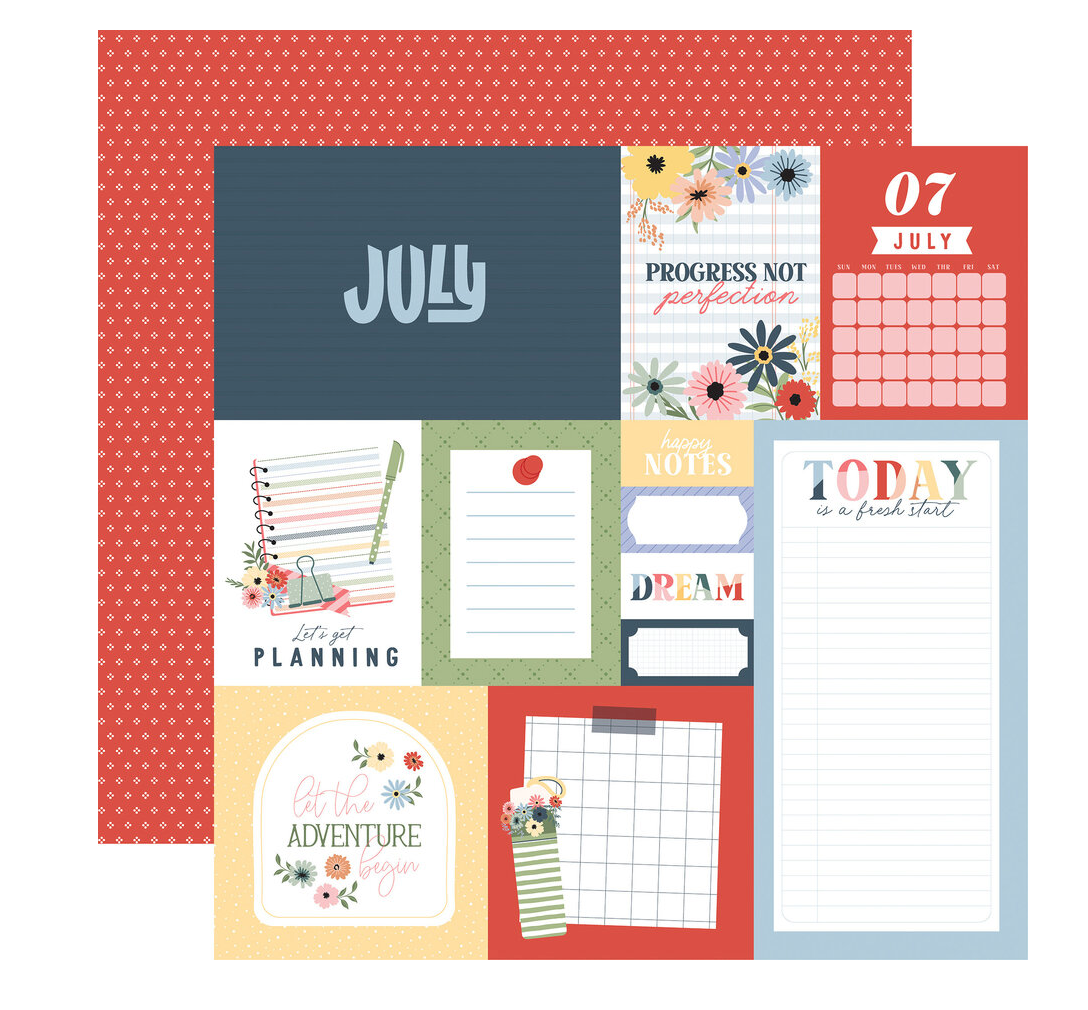 Echo Park - One Day At A Time 12x12 Inch Collection Kit