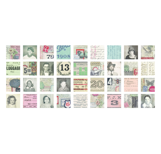 Tim Holtz – Idea-ology – Collage-Kacheln