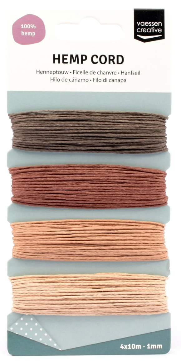 Vaessen Creative - Hemp Cord - Hemp rope