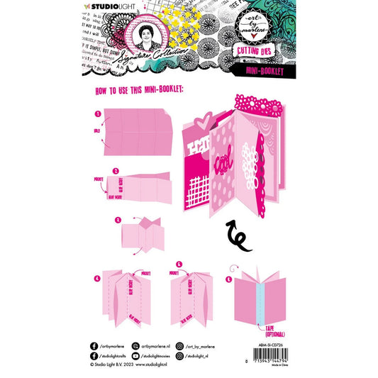 Art by Marlene - Die mini booklet