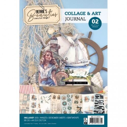 Berries Beauties - College & Art Journal 2 - Nautical Breeze