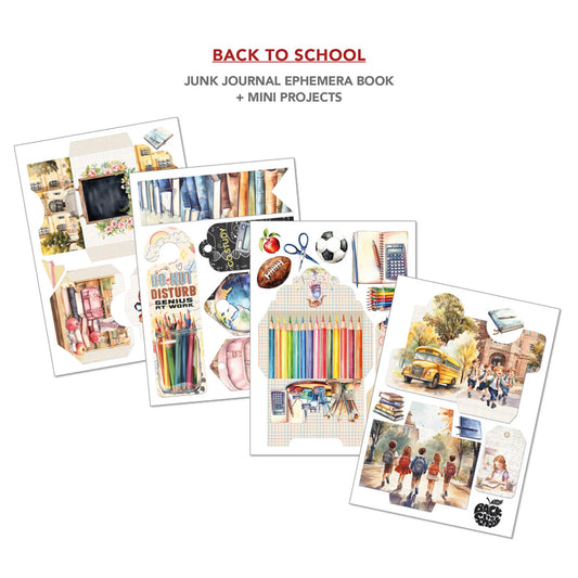 Ciao Bella - Back to School - Junk journal