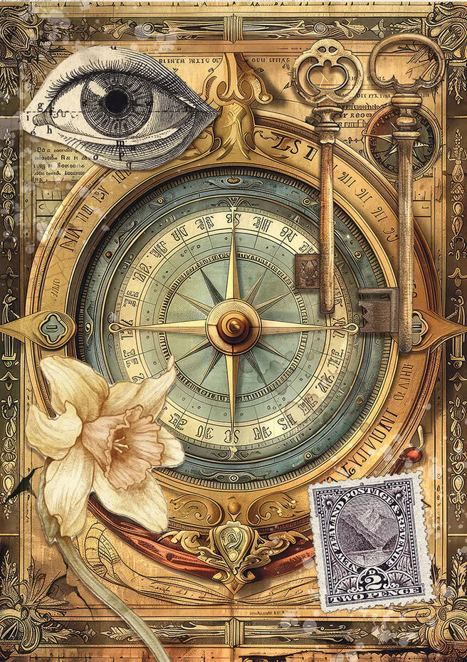 Ciao Bella cabinet of curiosities ricepaper mix