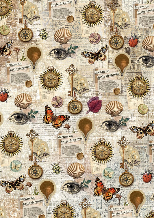 Ciao Bella cabinet of curiosities ricepaper mix