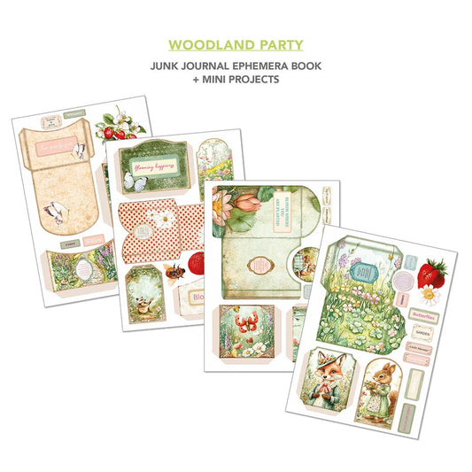 Ciao Bella - Woodland Party - Junk journal