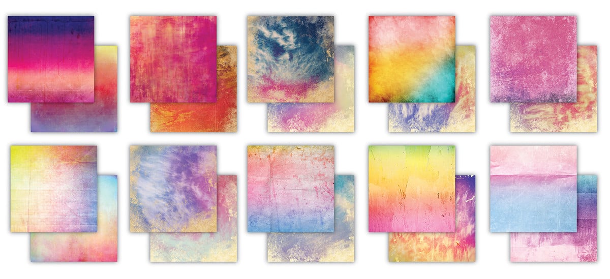 Craft Consortium Paper pad retro Summer