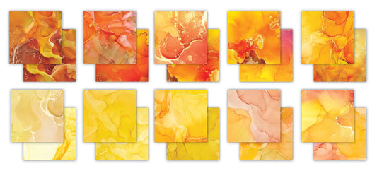 Craft Consortium Papierblock Sonnenuntergang