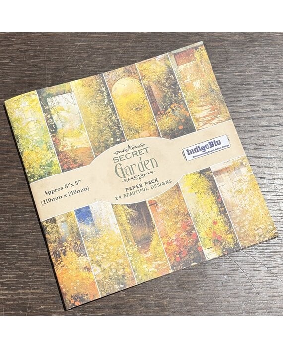 IndigoBlu - Secret Garden 8x8 inch paper book