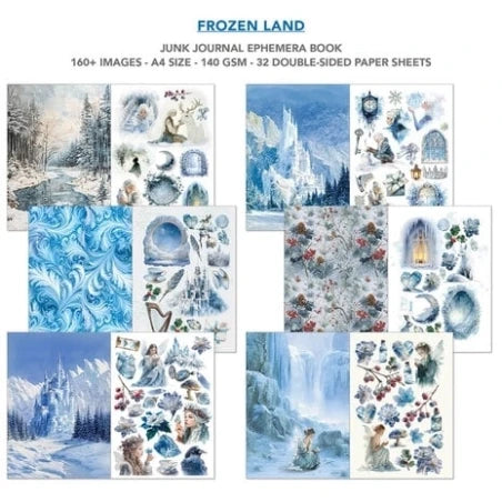 Ciao Bella - Frozen Land - Junk Journal & Ephemera Book