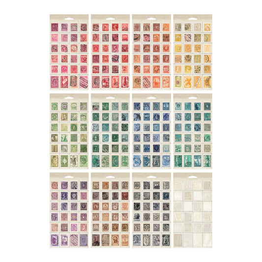 Idea-ology Tim Holtz sticker book postmarked