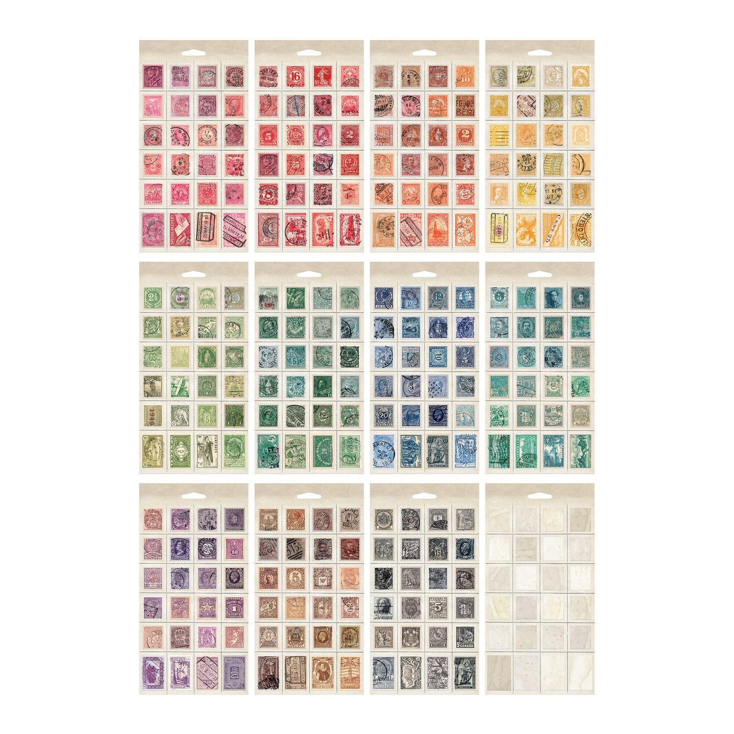 Idea-ology Tim Holtz sticker book postmarked