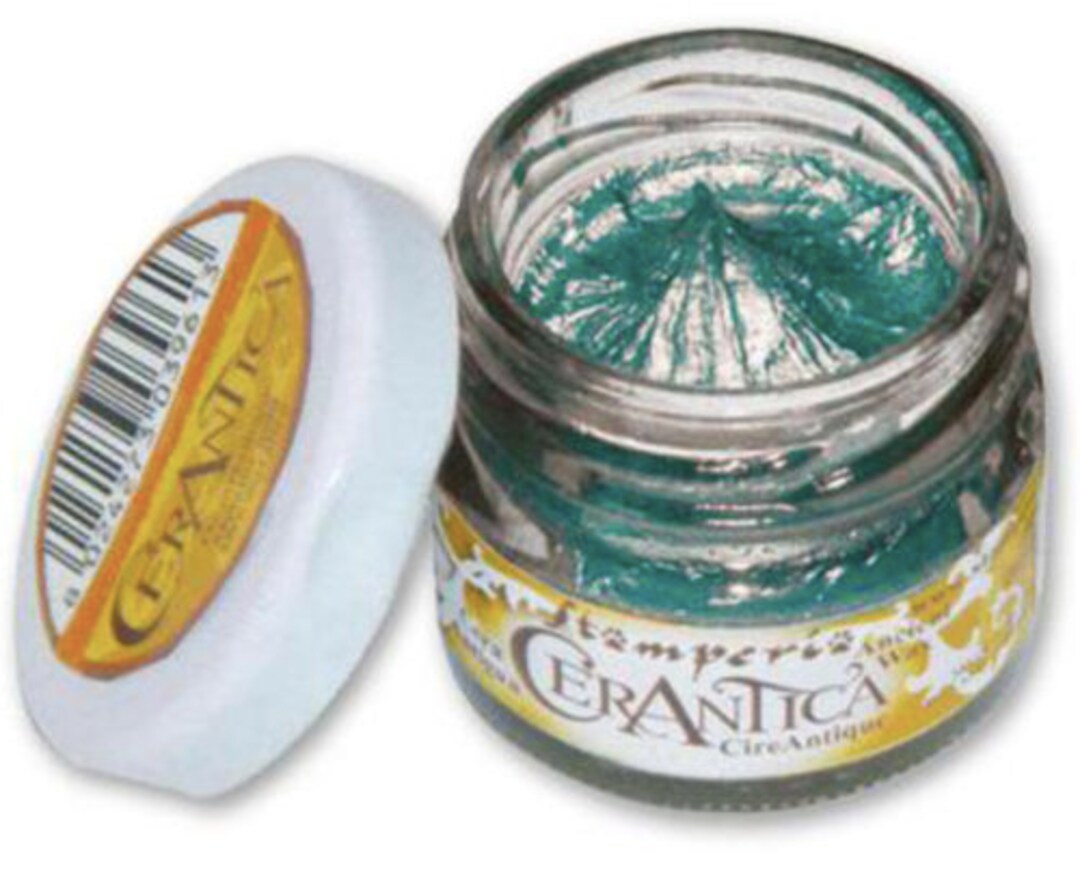 Stamperia - Cerantica Metallic Turquoise